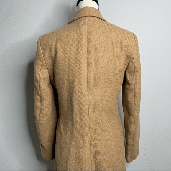 Zara Tan Single Breasted Trench Coat - Picture 10 of 13